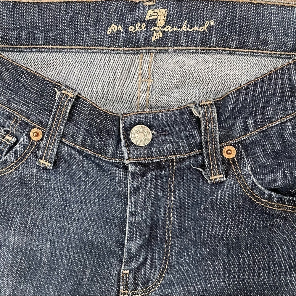 7 for all mankind women jeans size 27 in great condition - Picture 5 of 8